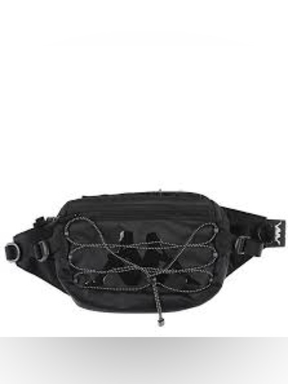 Kappa Black Sling Bag 222 Banda Aldaz style hip fanny pack utility travel